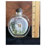 Hi Lin Reverse Painted Snuff Bottle