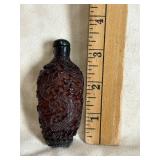 Hand Carved Chinese Snuff Bottle