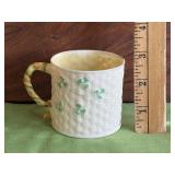 Belleek Classic Shamrock Mug