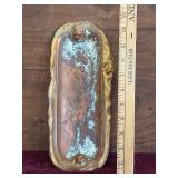 Art Nouveau Metal Desk Tray
