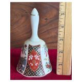 Imari Asian Mint Porcelain Bell
