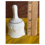 Belleek Claddaugh Make-Up Bell