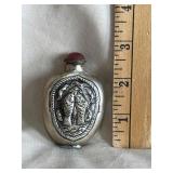 Tibetan Metal Snuff Bottle
