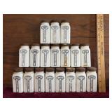 1940ï¿½s Griffithï¿½s Laboratory Spice Jars