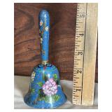 Chinese Cloisonne Brass Bell
