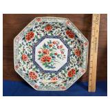 Japanese Shibata Toki Porcelain Plate
