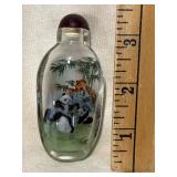 Chinese Reverse Painted Snuff Bottle