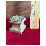 Chinese Hand Carved Stone Seal Stamp