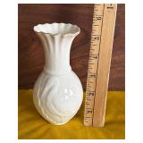 Belleek Swan Bud Vase