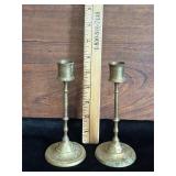 India Brass Candlesticks