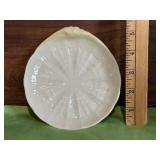 Belleek Porcelain Shell Butter Plate