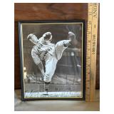 1937 Cleveland Indians Bob Feller Signed Photo