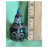 Chinese Cloisonnï¿½ Gourd Snuff Bottle