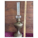 Vintage Brass Kerosene /Oil Lamp