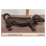Cast Iron Dachshund Boot Scraper