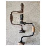 Vintage Hand Powered Drills