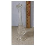 Vintage Fenton Swung Glass Vase
