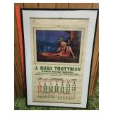 1930 American Art Works J. Rush Trottman Calendar