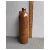 Antique German Stoneware Mineral Water Bottle