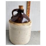 Vintage Two Toned Stoneware Jug