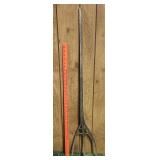 Antique Primitive 3-Tine Hay Fork