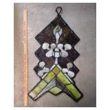 Handcrafted Stained Glass Hanging Panel