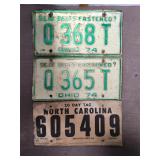 Vintage License Plates