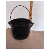 Antique Three-Legged Cast Iron Camp Kettle