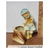 Vintage Shawnee Little Boy Planter
