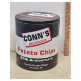 Conns Potato Chip 85th Anniversary Tin