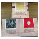 The Bill of Rights Silver Half Dollar and Medal