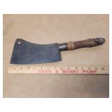 Antique Steel Meat Cleaver