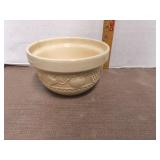 Embossed Pottery Fruit Bowl