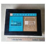 Penncrest 4 Transistor Deluxe Tape Recorder