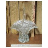 Glass Brides Basket