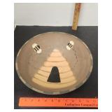 Hand Painted Bee Hive Bowl