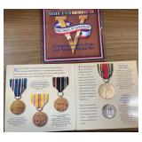 WWII Victory Coin and Medal Set