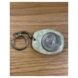 Susan B Anthony Dollar Keychain