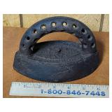 Vintage Star Polisher #77 Sad Iron