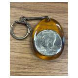 Kennedy Half Dollar Keychain
