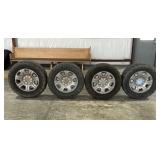 20" Wheels - Ford 8 Lug Small Hole (Set of 4)