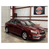 2015 Chevrolet Cruze LT Sedan I4, 1.4 T Gas FWD