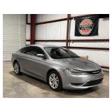 2015 Chrysler 200 Limited Sedan I4, 2.4 Gas FWD