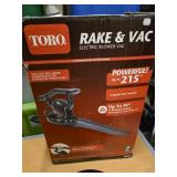 Toro Electric Blower Vac