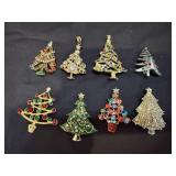 (8) Christmas TreePins