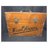 Vintage Wooden Toolbox