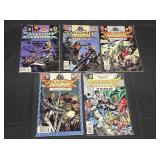 DC Comics Shadow Cabinet Comic Books (5)