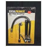 Dual Chuck Tire Inflator (Missing Pressure Gauge)