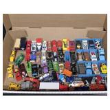 Box of Vintage Toy Cars