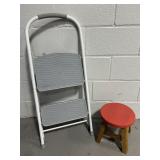 Folding Step Stool & Small Stool